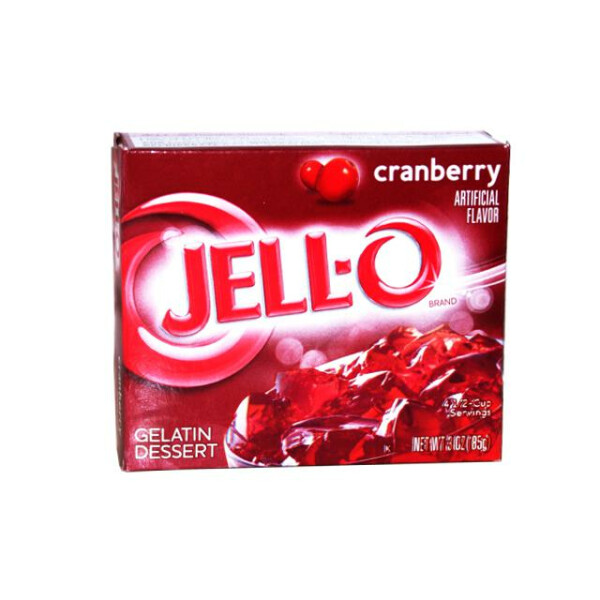 Jell-O Gelatin Dessert Cranberry, USA
